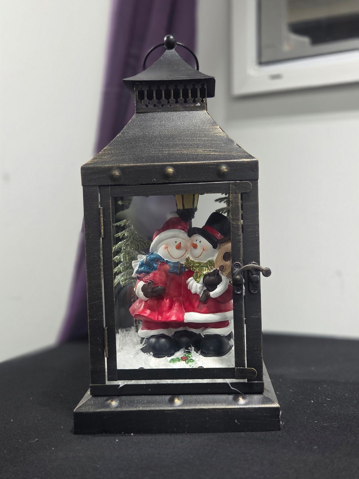 Custom Handmade Medium Fall & Holiday Lantern – Seasonal Décor & Gift