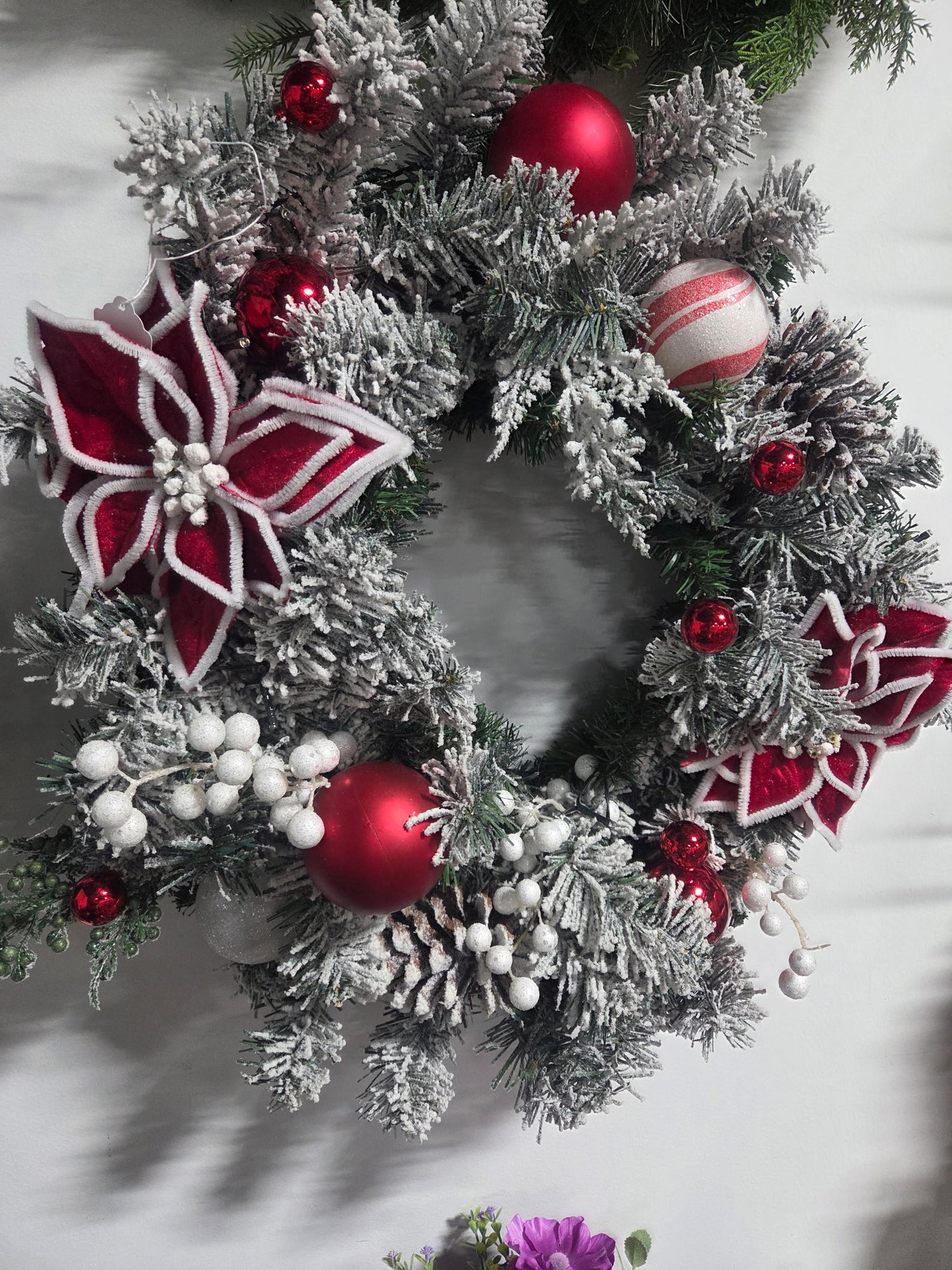 Medium 18-20 inches Fall & Holiday Wreath – Handmade, Ready to Ship