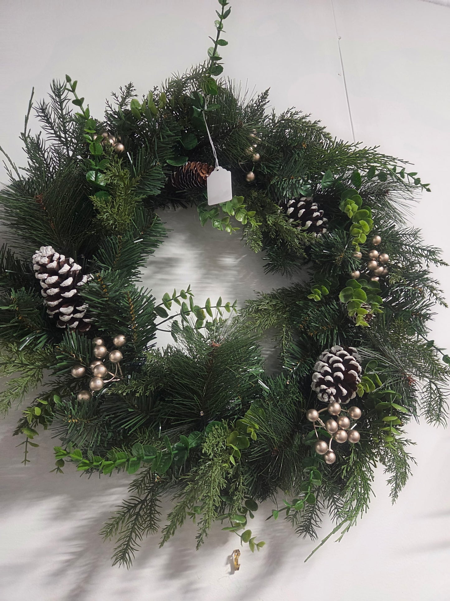 Medium 18-20 inches Fall & Holiday Wreath – Handmade, Ready to Ship