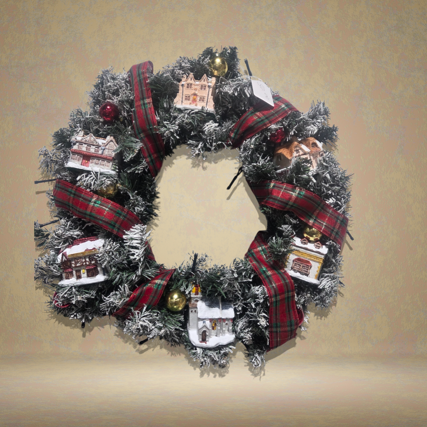 Personalized Handmade Wreath – Customizable Décor for Christmas, Fall, Spring, Weddings & More – Sizes Small to XL