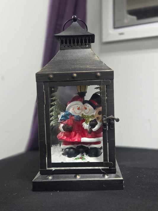 Custom Handmade Medium Fall & Holiday Lantern – Seasonal Décor & Gift