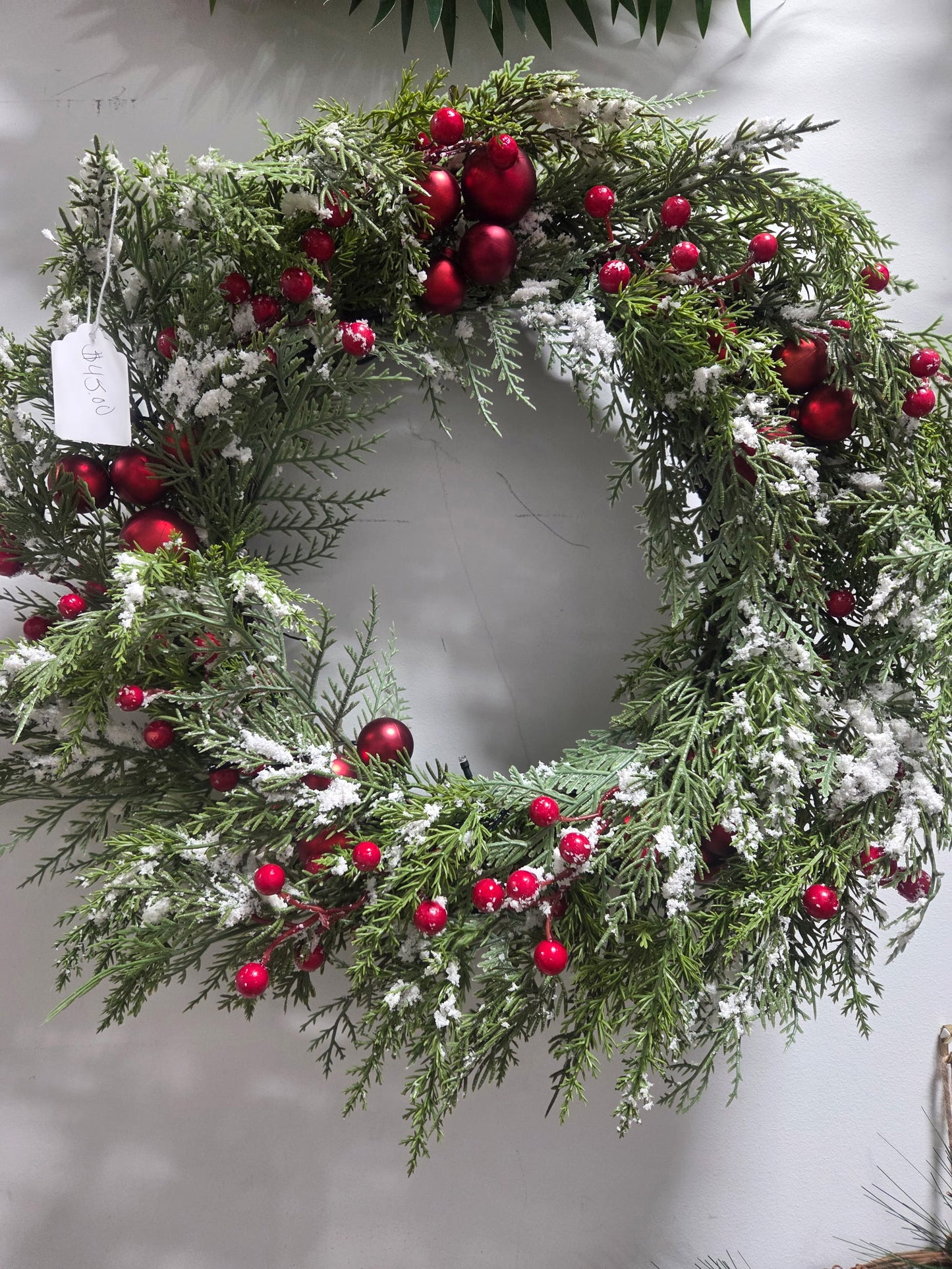 Medium 18-20 inches Fall & Holiday Wreath – Handmade, Ready to Ship