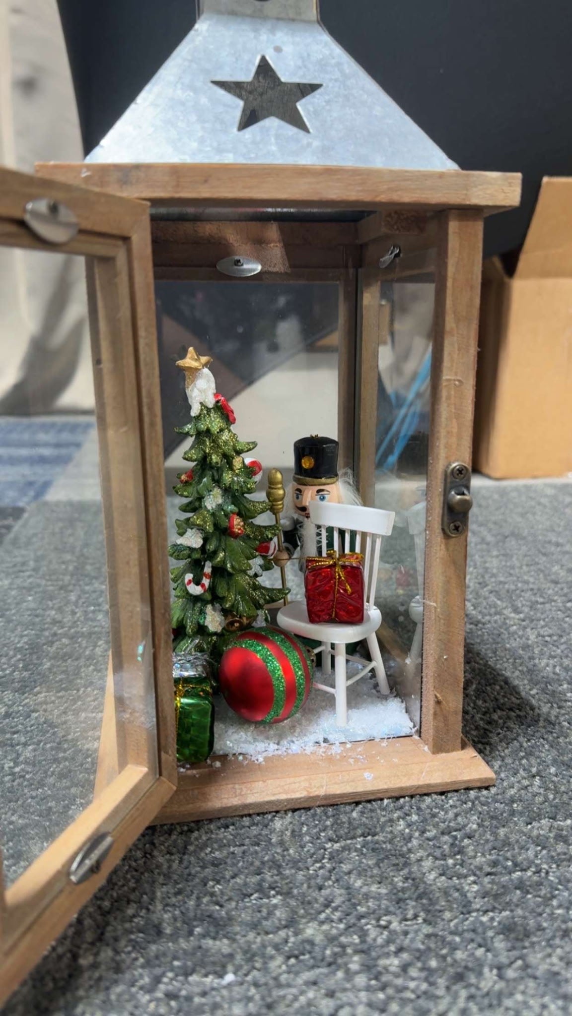 Medium Custom Art Lantern – Personalized Decorative Lantern for Holidays, Events & Home Décor | Handmade Gift for All Seasons