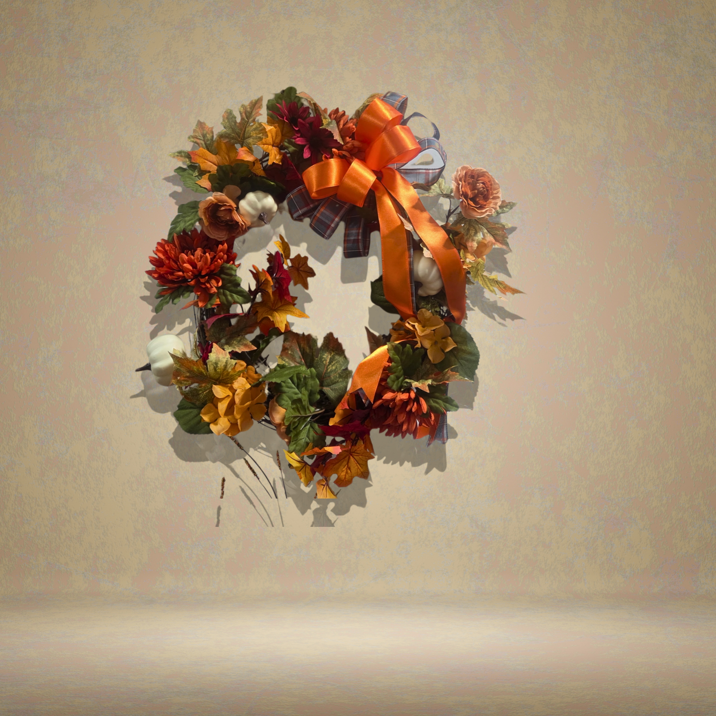 Personalized Handmade Wreath – Customizable Décor for Christmas, Fall, Spring, Weddings & More – Sizes Small to XL