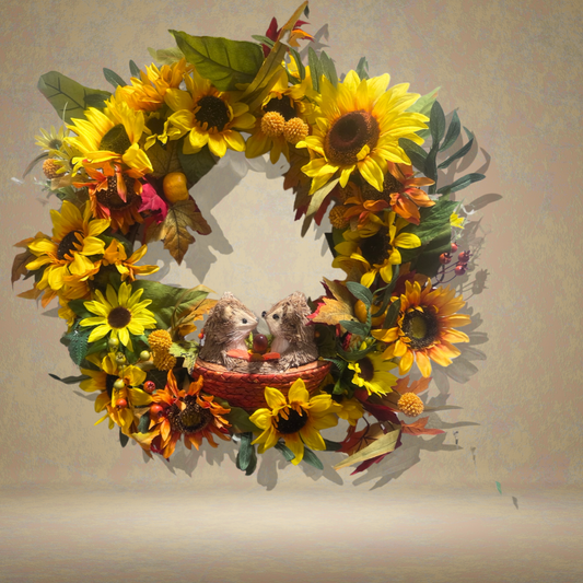 Personalized Handmade Wreath – Customizable Décor for Christmas, Fall, Spring, Weddings & More – Sizes Small to XL