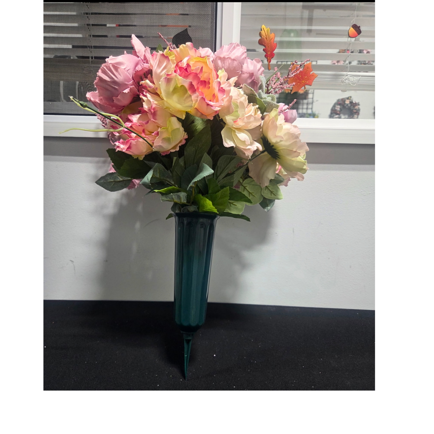 Custom Memorial Cemetery Lantern – Personalized Grave Lantern with Name & Dates, Remembrance Gift for Loved Ones